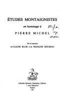 Cover of: Etudes montaignistes en hommage à Pierre Michel