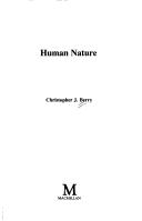 Cover of: Human nature by Christopher J. Berry