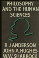 Cover of: Philosophy and the human sciences