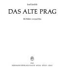 Cover of: Das alte Prag
