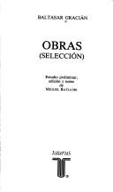 Cover of: Obras (selección)