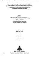 Cover of: Bogengebete: Sprachreflexion und zyklische Komposition in der Lyrik der "Moderne" : Interpretationsansätze zu George, Rilke und Celan