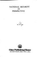 Cover of: National security in perspective