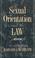 Cover of: Sexual orientation and the law