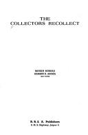 Cover of: The Collectors recollect