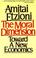 Cover of: The moral dimension