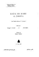 Cover of: Rasāʼil Ibn Rushd al-ṭibbīyah