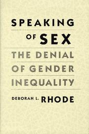 Cover of: Speaking of sex