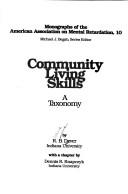 Cover of: Community living skills: a taxonomy
