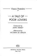 Cover of: A tale of poor lovers