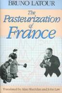 Cover of: The pasteurization of France by Bruno Latour