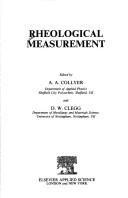 Cover of: Rheological measurement