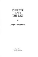 Cover of: Chaucer and the law