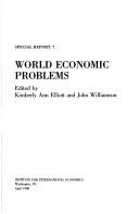 Cover of: World economic problems