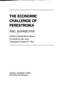 Cover of: The economic challenge of perestroika