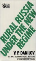 Cover of: Rural Russia under the new regime