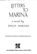 Cover of: Letters to Marina: a novel