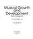 Cover of: Musical growth and development