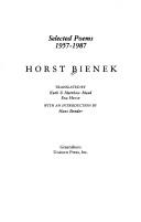 Cover of: Selected poems, 1957-1987 by Horst Bienek