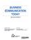 Cover of: Business communication today