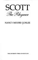 Scott the rhymer by Nancy Moore Goslee