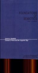 Cover of: Charles S. Peirce and the linguistic sign