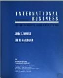 Cover of: International business by John D. Daniels