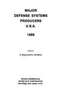 Cover of: Major defense systems producers U.S.A. 1988