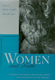 Cover of: Women and Faith by Lucetta Scaraffia, Gabriella Zarri