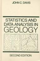 Cover of: Statistics and data analysis in geology