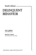 Cover of: Delinquent behavior by Don C. Gibbons