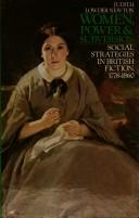 Cover of: Women, power, and subversion: social strategies in British fiction, 1778-1860