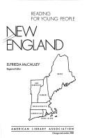 Cover of: New England by Elfrieda McCauley, regional editor.