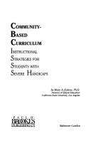 Cover of: Community-based curriculum by Mary A. Falvey