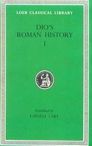 Cover of: Dio's Roman history by Cassius Dio Cocceianus