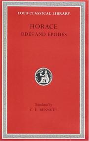 Cover of: Odes and Epodes