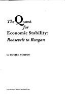 The quest for economic stability by Hugh Stanton Norton