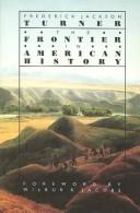 Cover of: The frontier in American history