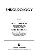 Cover of: Endourology by edited by Culley C. Carson, N. Reed Dunnick.