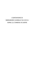 Cover of: L' espositione di Bernardino Daniello da Lucca sopra la Comedia di Dante by Bernardino Daniello
