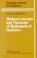 Cover of: Modern concepts and theorems of mathematical statistics