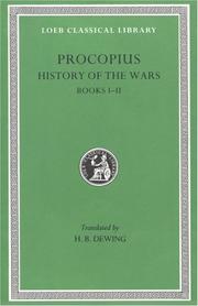 Cover of: History of the Wars by Procopius