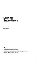 Cover of: UNIX for super-users