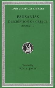 Cover of: Description of Greece, I, Books 1-2 (Attica and Corinth) by Pausanias