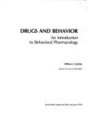 Cover of: Drugs and behavior by William A. McKim