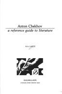 Cover of: Anton Chekov: a reference guide to literature
