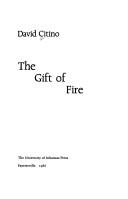 Cover of: The gift of fire