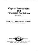 Cover of: Capital investment and financial decisions