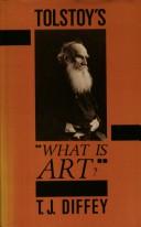 Cover of: Tolstoy's "What is art?"