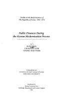 Cover of: Public finances during the Korean modernization process